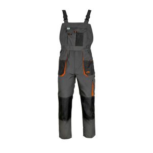 Pantalon cu pieptar  CLASSIC G/N