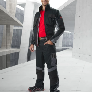Costum salopeta cu pantaloni talie